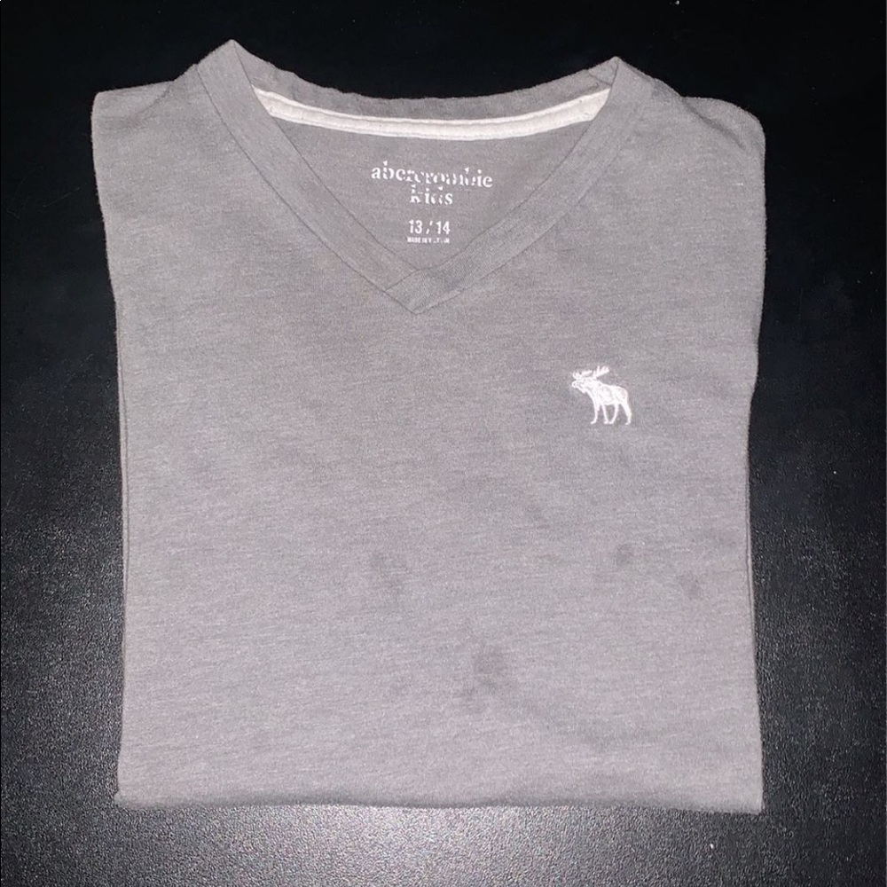 Abercrombie Kids Light Gray Tee